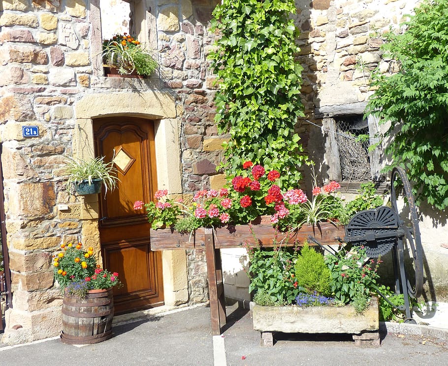 rouffach, idyll, decoration, plant, built structure, architecture HD wallpaper