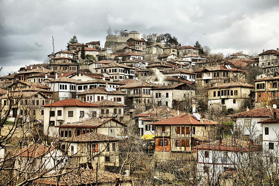 Safranbolu, Home, Houses, Landscape, wood, turkey, nature, ahşab, HD wallpaper