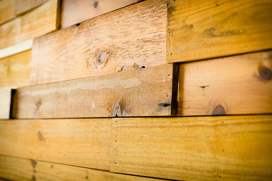 selective focus photography of brown wood plank, texture, wooden, HD wallpaper