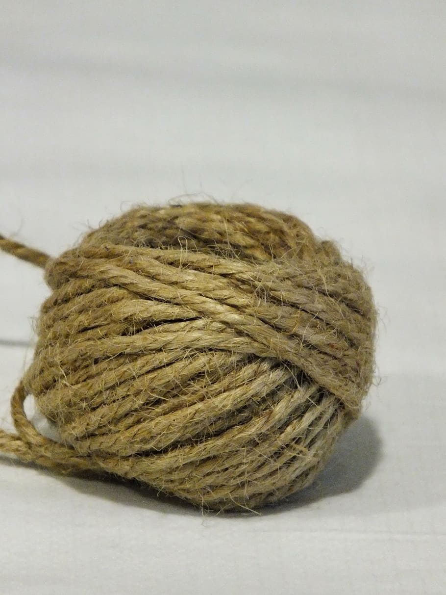 thread, ball of thread, knitting, wool, ball of yarn, homemade HD wallpaper
