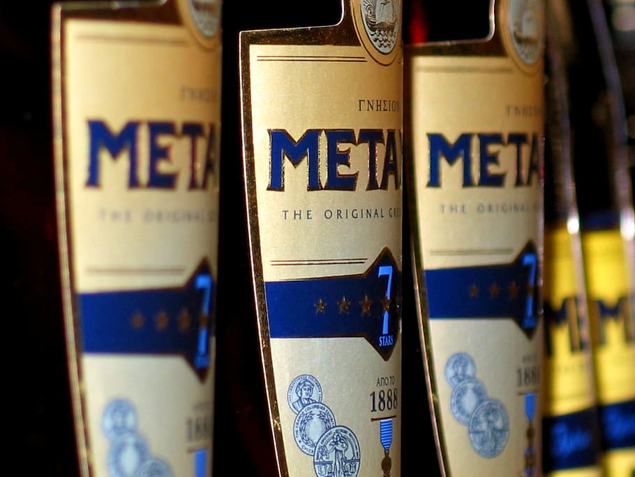 metaxa, spirits, bottle, alcohol, glass bottles, alcoholic HD wallpaper
