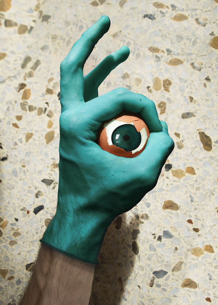 hand, sand, sea, color, blue-green, body of water, eye, egg HD wallpaper