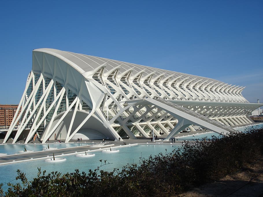 oceanografic, valencia, architecture, spain, built structure HD wallpaper