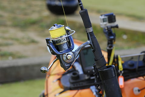 HD wallpaper: Reel, Fishing, Equipment, Tackle, angling, line