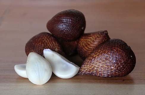 snake fruit, salacca, healthy, vitamins, bless you, snake skin HD wallpaper