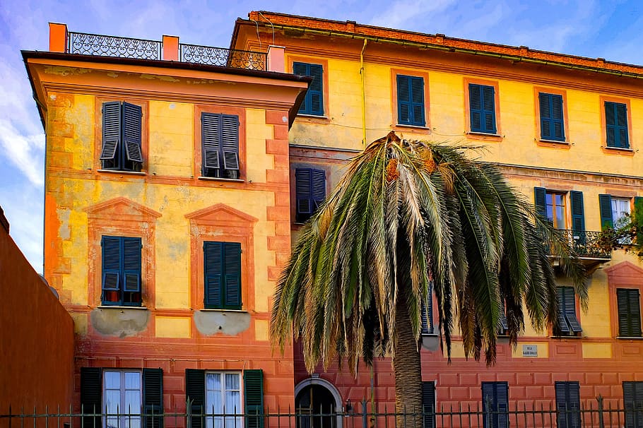 house, home, building, architecture, residential, cinque terre HD wallpaper