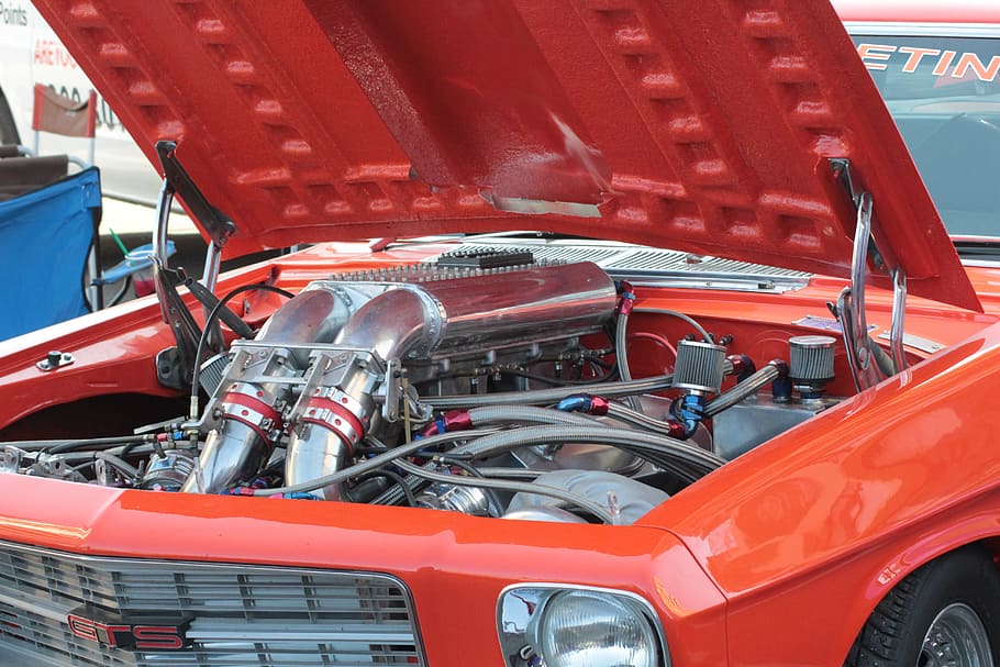 drag car, engine, automobile, power, muscle, mode of transportation HD wallpaper