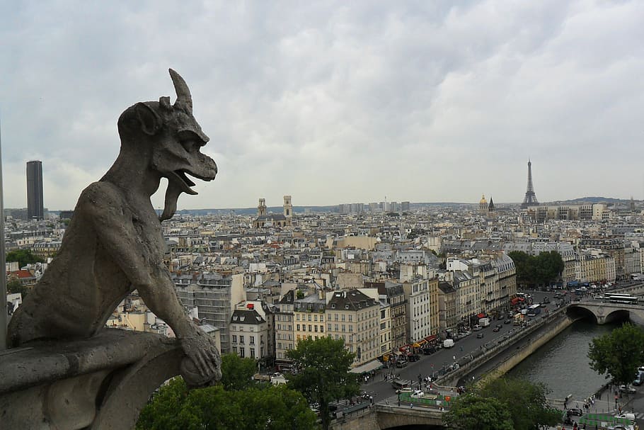 view of France landscape photography, city, panorama, paris, buildings, HD wallpaper