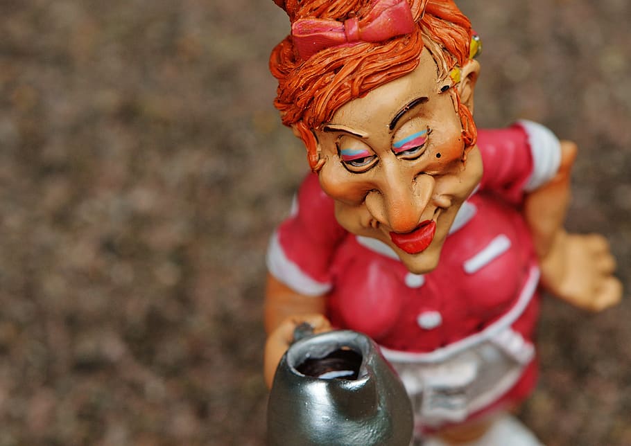 coffee, operation, waitress, funny, figure, control, decoration HD wallpaper