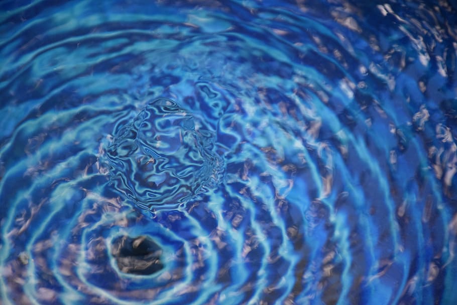 Blue, Water, Background, Light, nature, abstract, backgrounds HD wallpaper