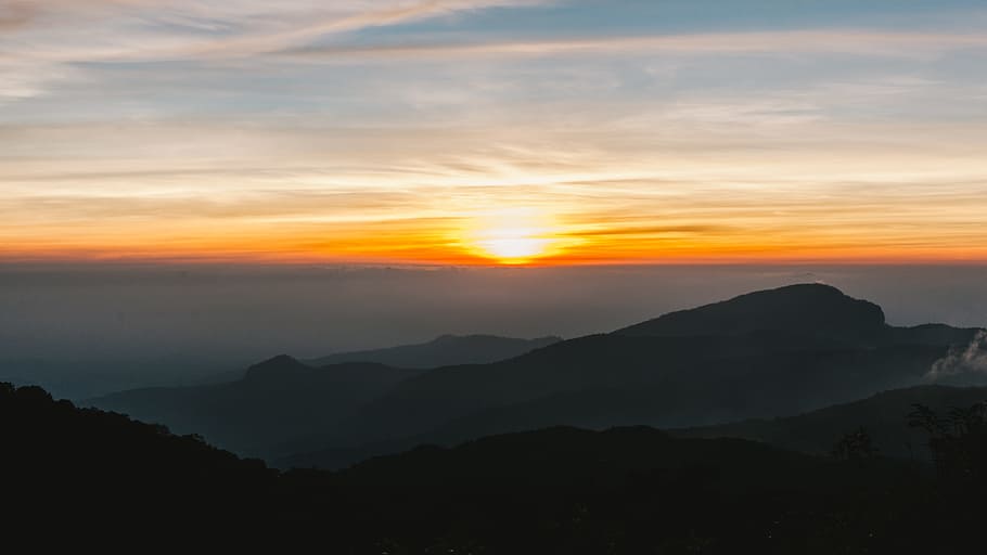 Points, Watch, View, Doi Inthanon, sunset, nature, beauty in nature HD wallpaper
