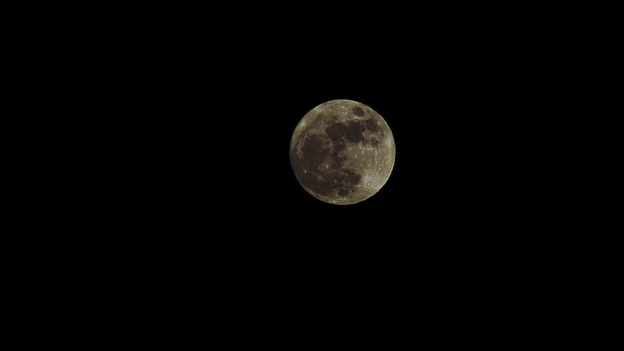 moon, satellite, astronomy, sky, space, luna, full, night, moon Surface HD wallpaper