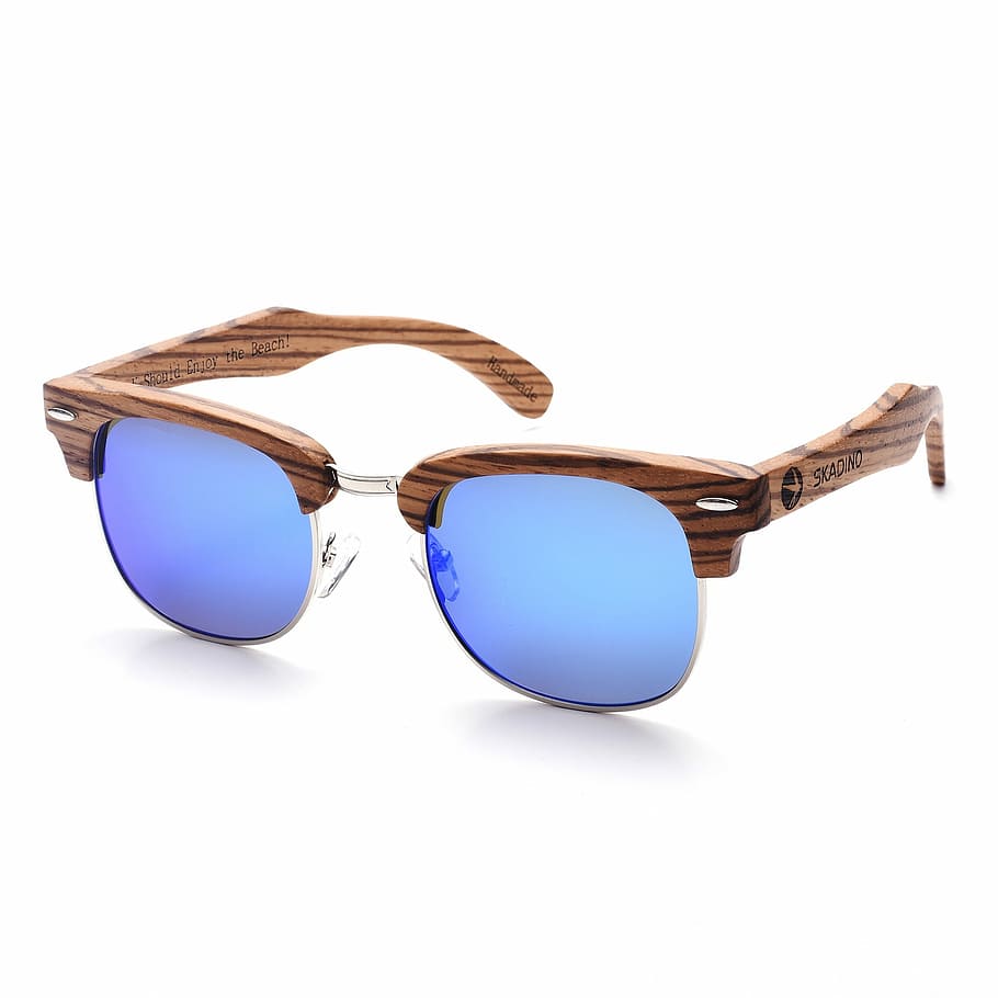HD wallpaper: Wood Sunglasses, Clubmaster Sunglasses, floating ...