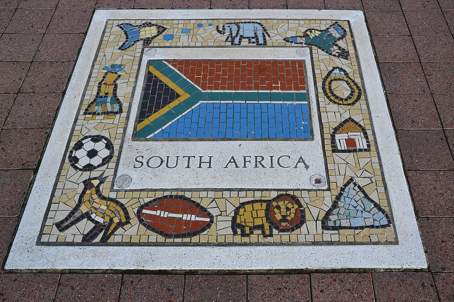 south africa, sport, team emblem, rugby, national, game, flag