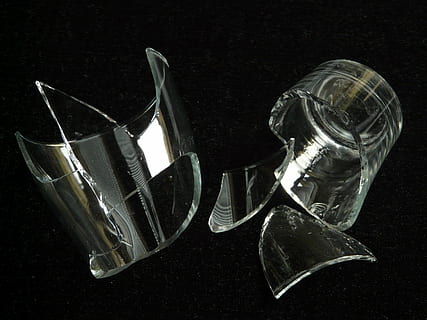 broken drinking glass, Shard, Broken Glass, Sharp, cut, pointed HD wallpaper