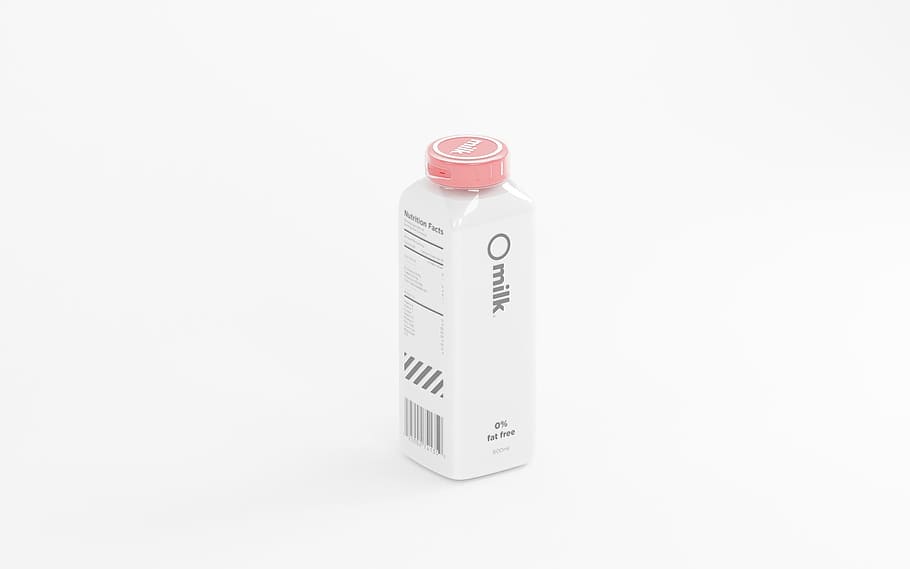 milk, food, drinks, white background, studio shot, indoors HD wallpaper