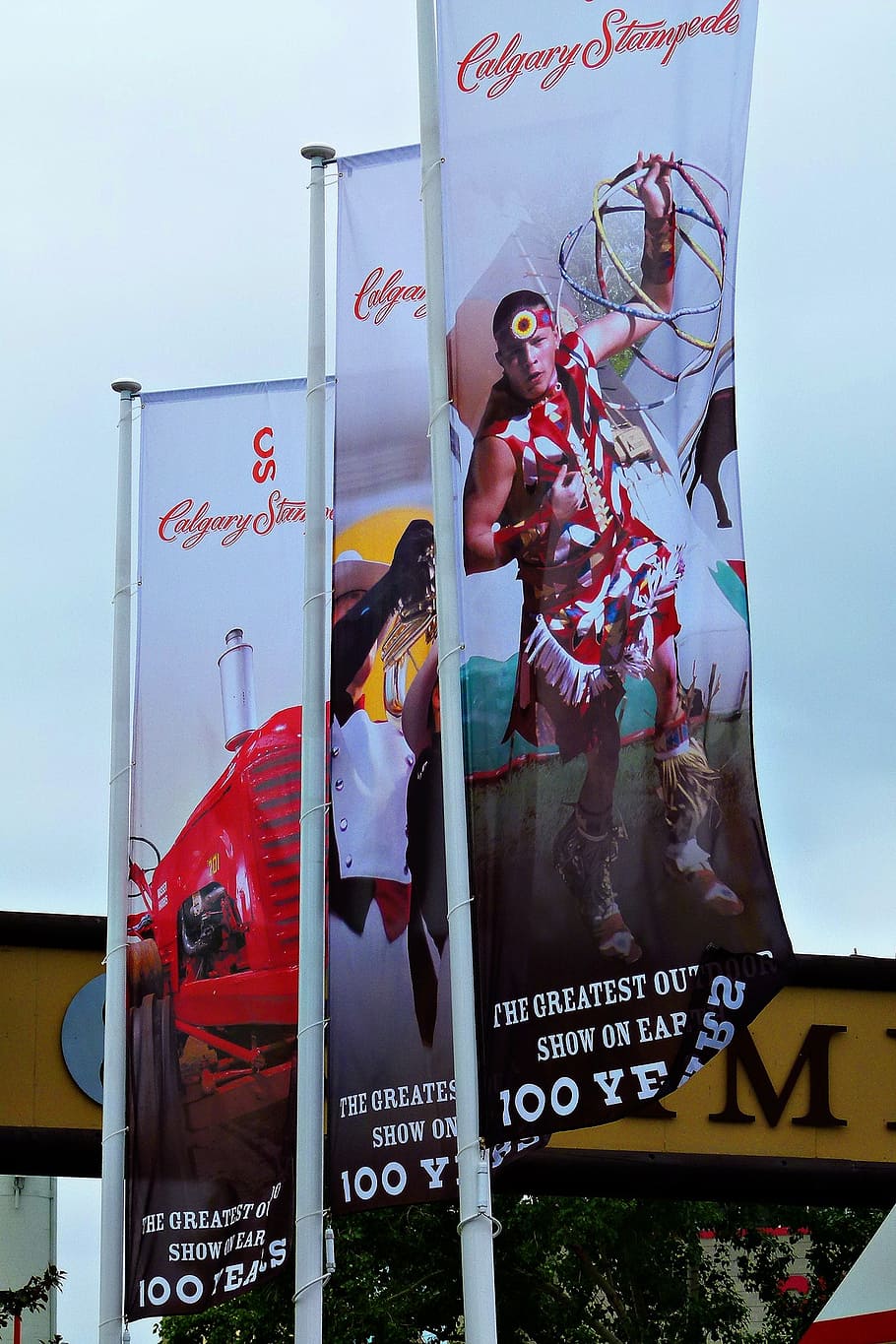 calgary, stampede, flags, native, alberta, canada, communication HD wallpaper