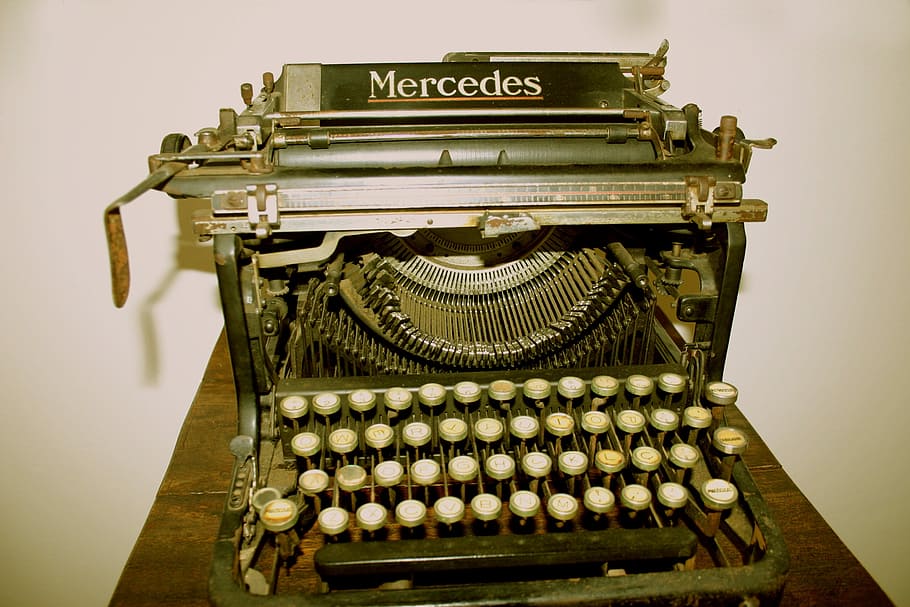 Typing, Machine, Keyboard, old-fashioned, typewriter, retro styled HD wallpaper