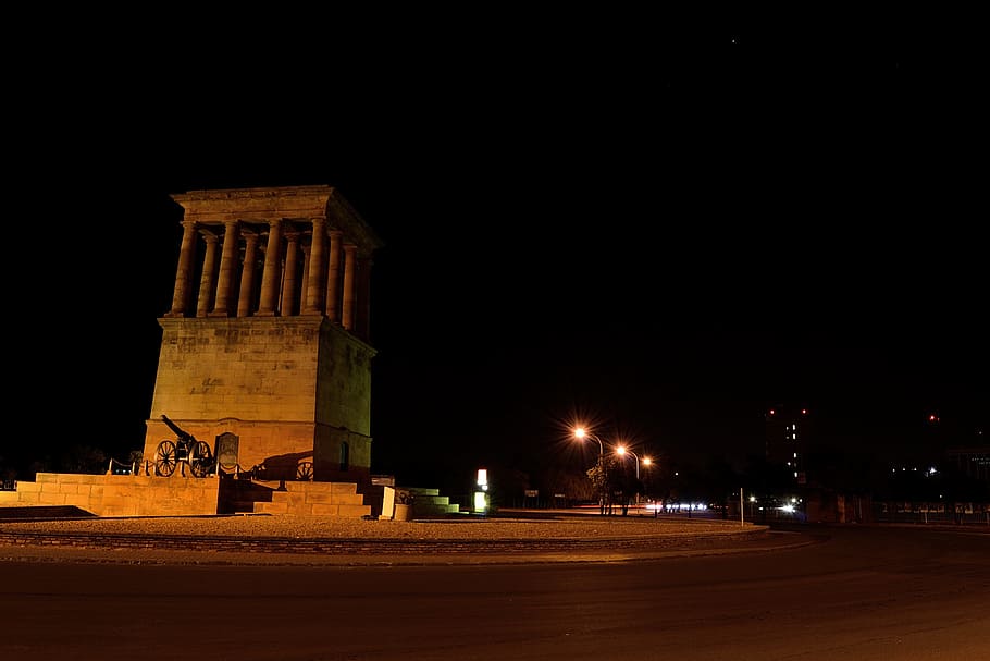 Landmark, Structure, Cannon, Canon, historic, heritage, tourist HD wallpaper
