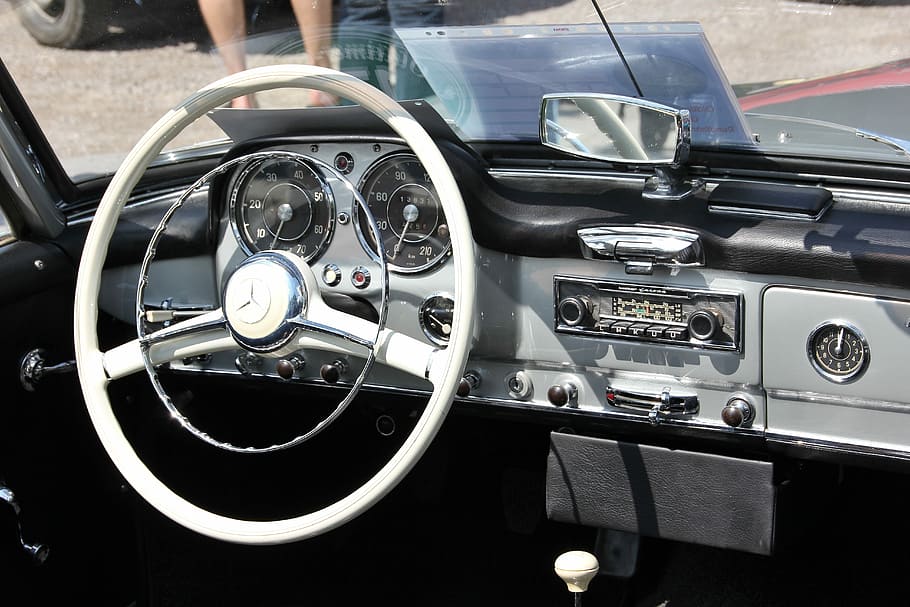 auto, transport system, dashboard, vehicle, steering wheel HD wallpaper