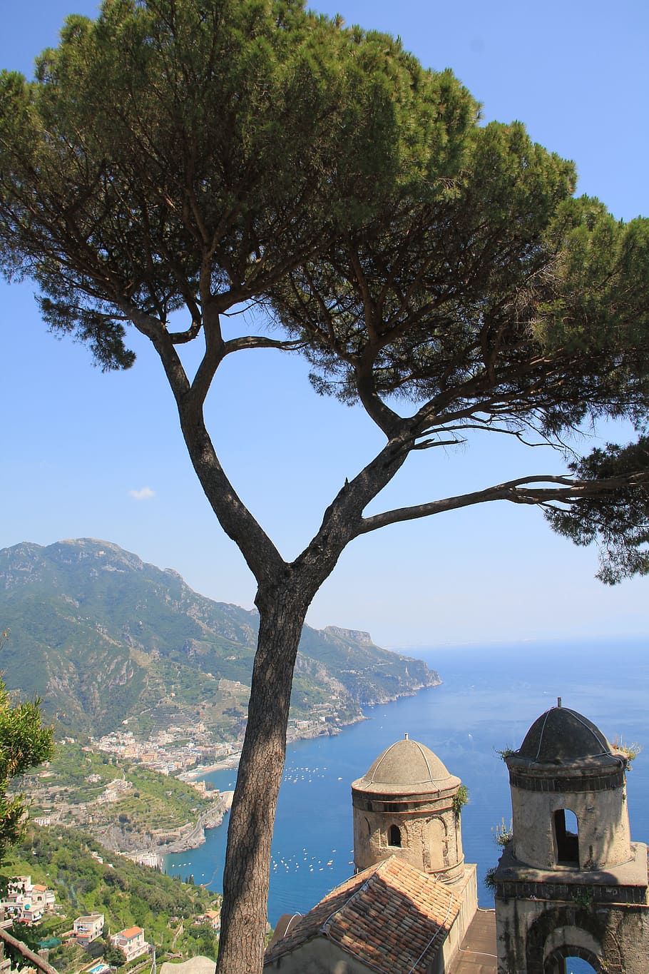 amalfi, ravello, italy, port, amalfi coast, summer, sea, water, HD wallpaper