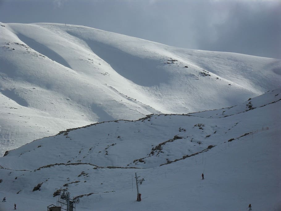 Snow, Slope, Winter, Mountain, Ski, alpine, holiday, scenics HD wallpaper