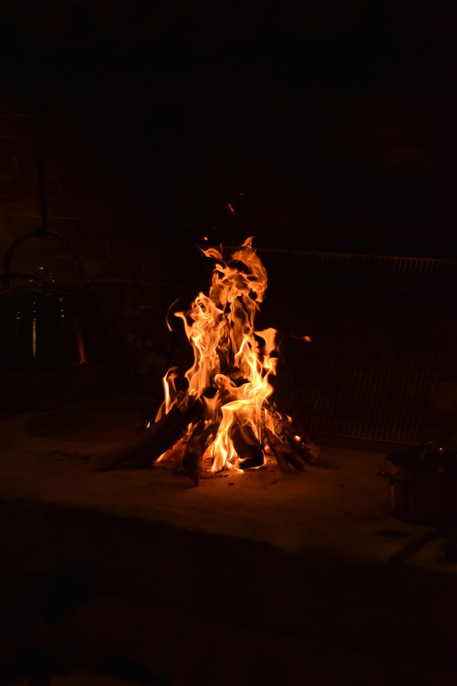 flame, fire, burn, hot, heat, fiery, bonfire, blazing, burning HD wallpaper