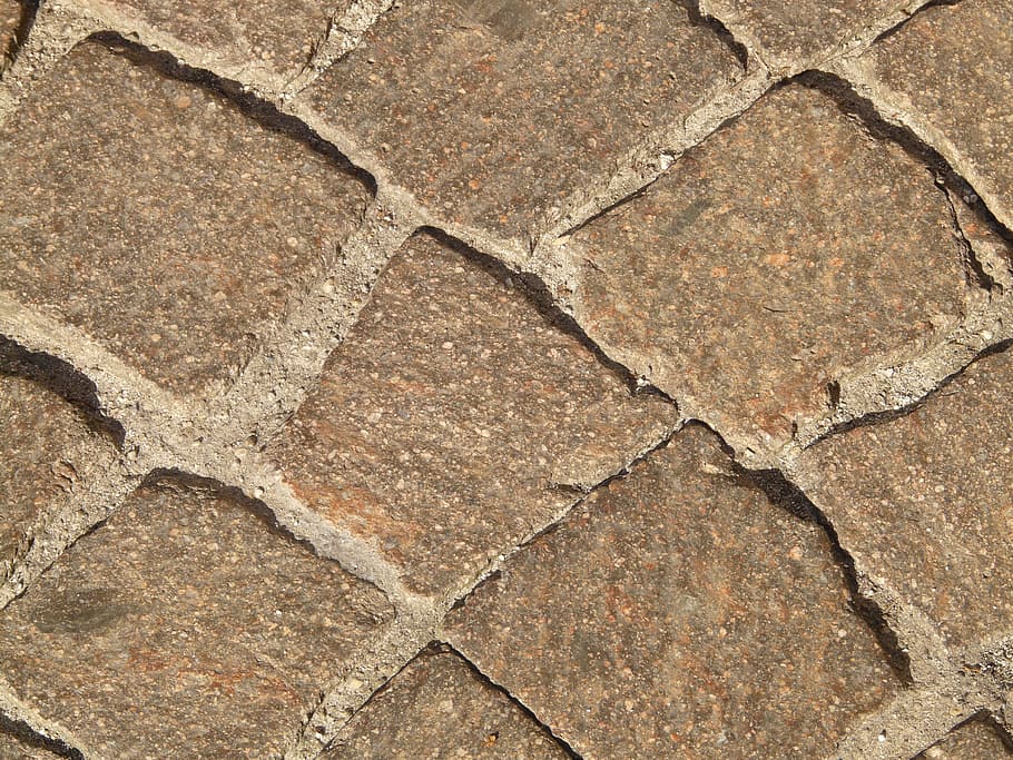 cobblestones, patch, transport, away, road, pattern, paving stones HD wallpaper