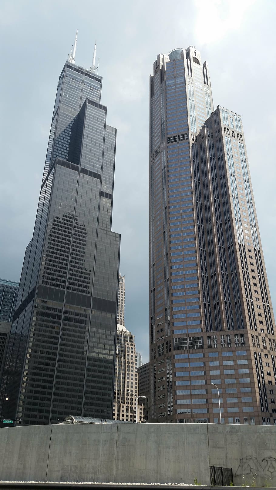 chicago, sears tower, city, illinois, skyline, architecture HD wallpaper