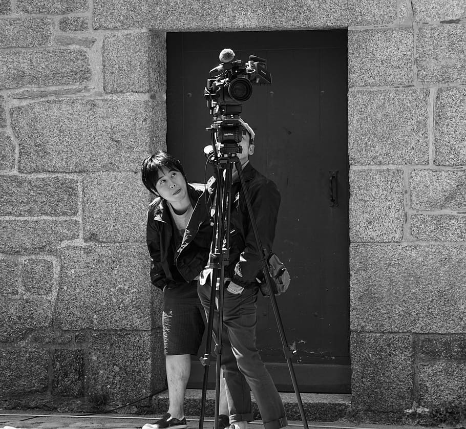 photographers, camera, device, digital, black, picture, zoom HD wallpaper