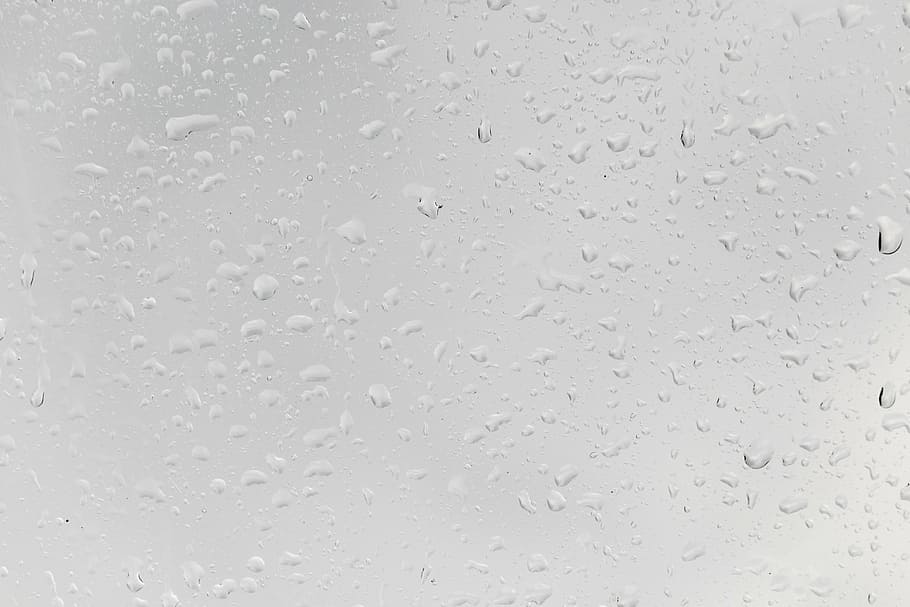 drop of water, run off, rain, window, beaded, raindrop, drip, HD wallpaper
