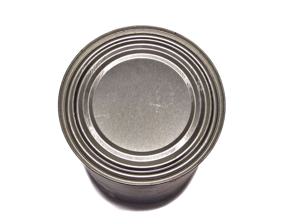 tin, can, metal, container, metallic, aluminum, lid, canister HD wallpaper