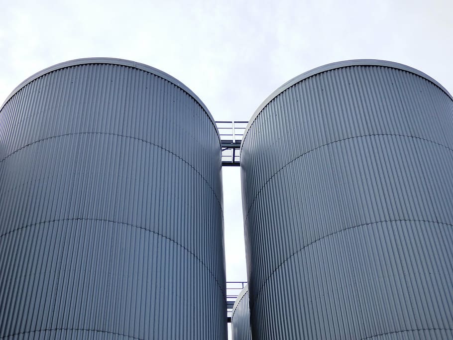 brewery, tychy, vats, silo, the tank, tanks, fermentation, beer HD wallpaper