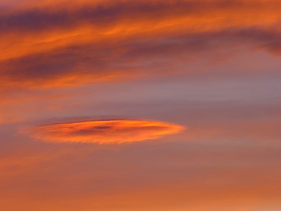 Sunrise, Cloud, Red, Orange, Mood, sunset, orange color, dramatic sky HD wallpaper