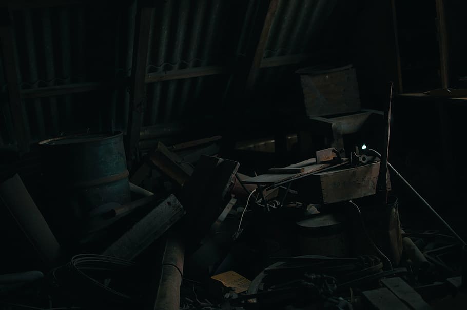 dark, grey, old, vintage, wood, indoors, abandoned, no people HD wallpaper