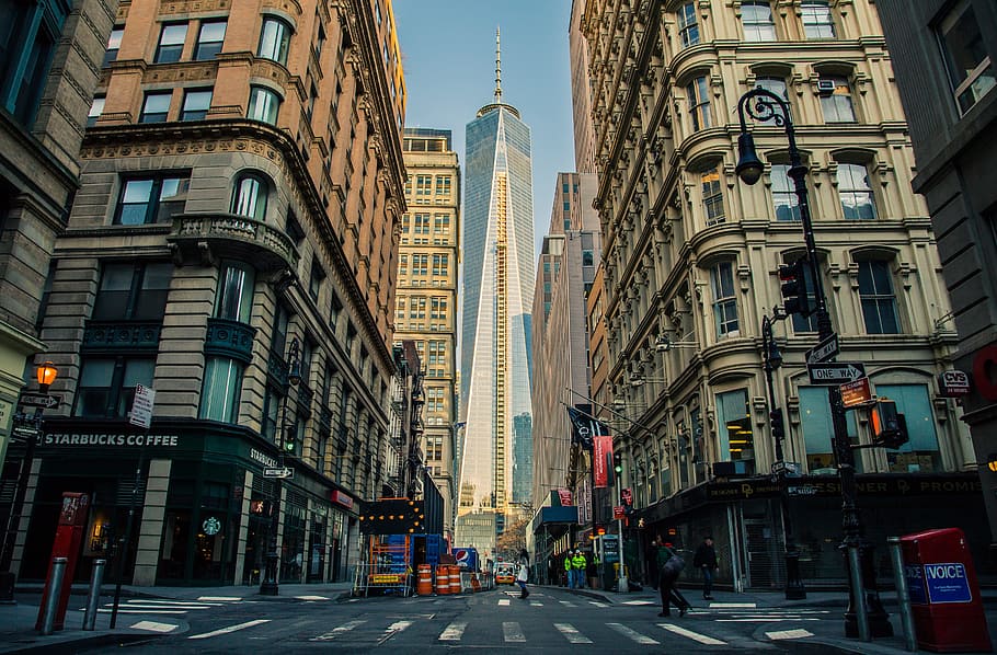 photo of World Trade Center building, one world trade center, HD wallpaper