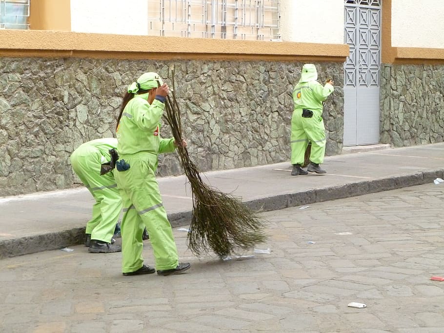 cuenca, ecuador, travel, scenery, street sweepers, foreign HD wallpaper