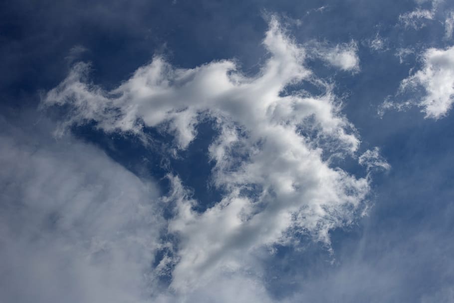 clouds, nature, sky, cloud - sky, cloudscape, backgrounds, low angle view HD wallpaper
