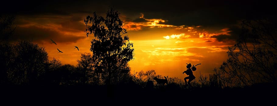 man carrying bag walking on grasses painting, wanderer, wandersmann HD wallpaper