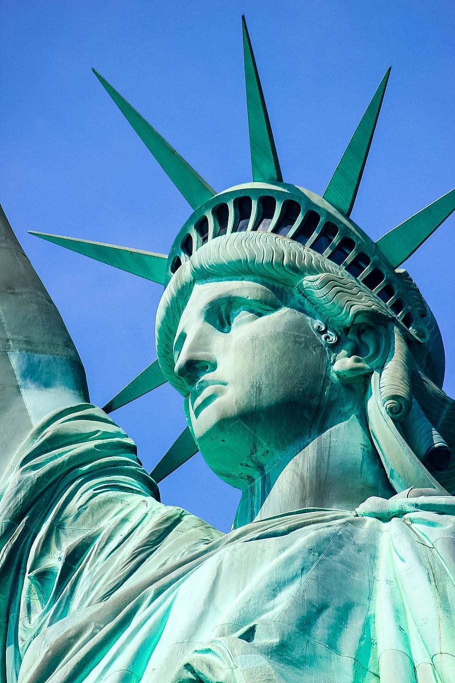 statue of liberty, america, usa, symbol, landmark, monument, HD wallpaper