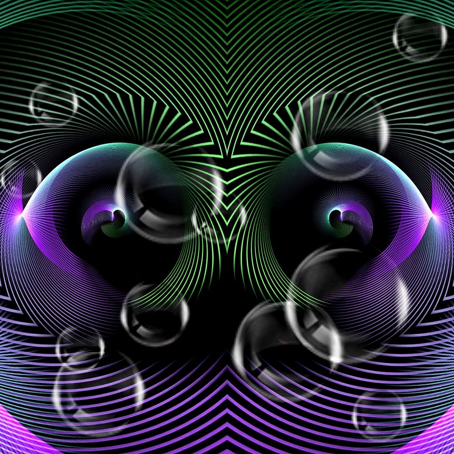 background, wave, abstract, blow, multi colored, futuristic HD wallpaper