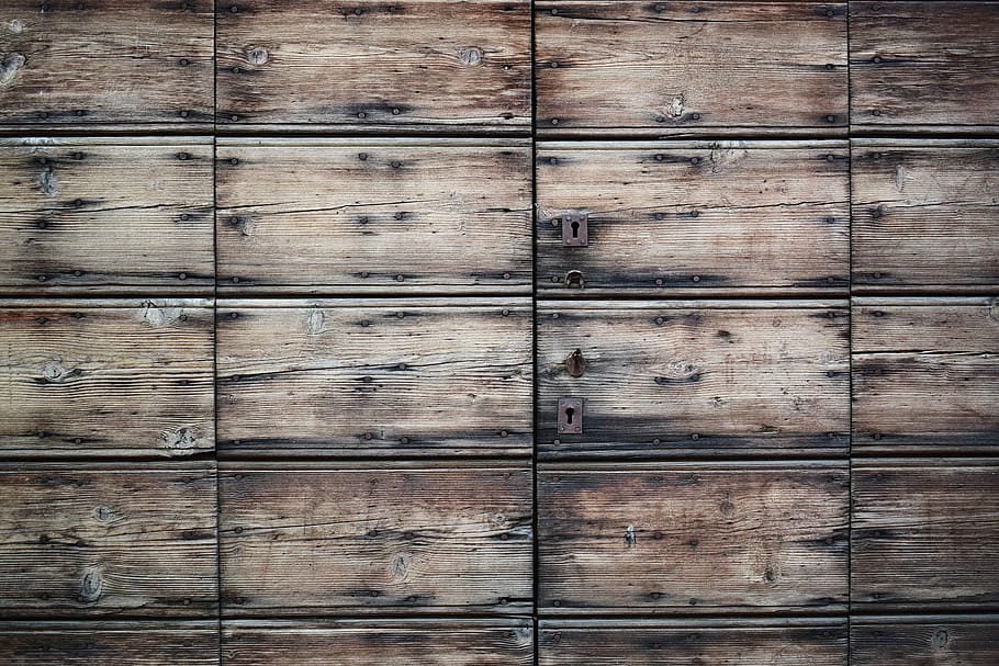 brown wooden surface, untitled, texture, panel, door, box, aged wood HD wallpaper