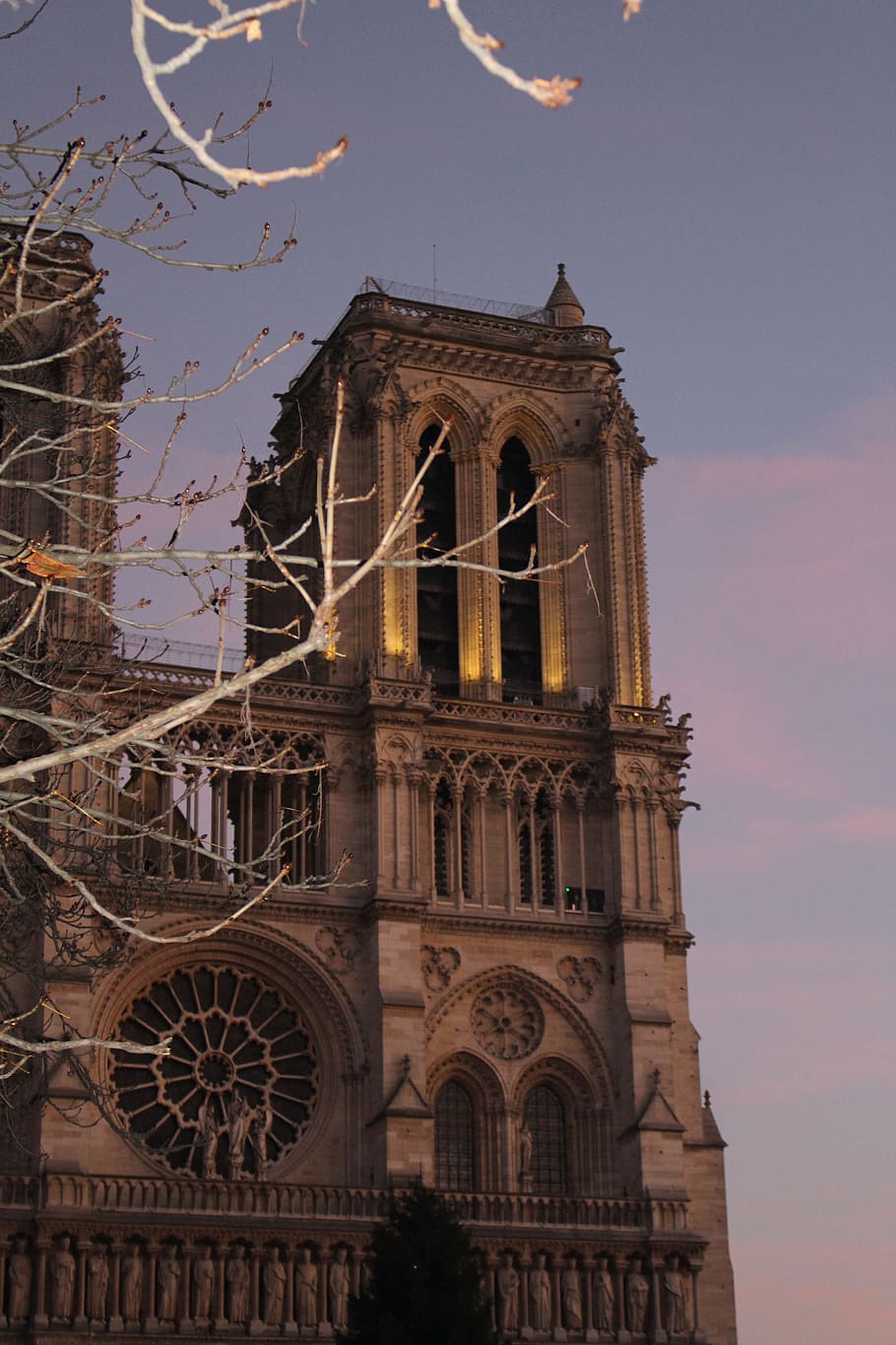 Notre Dame, Dome, Paris, Notre-Dame, church, religious, catholic