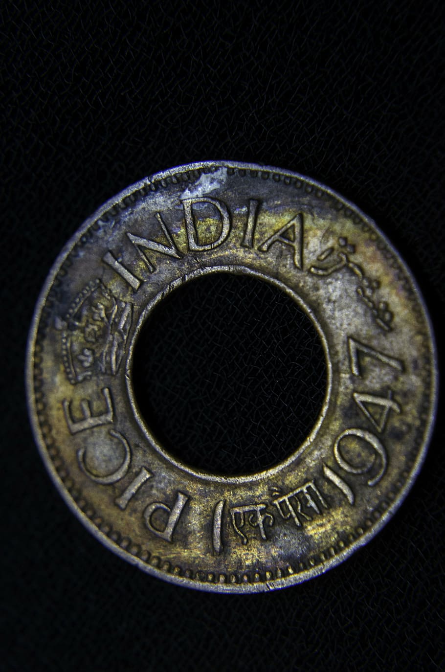 coin, hole, india, ancient, old, pice, single object, metal HD wallpaper