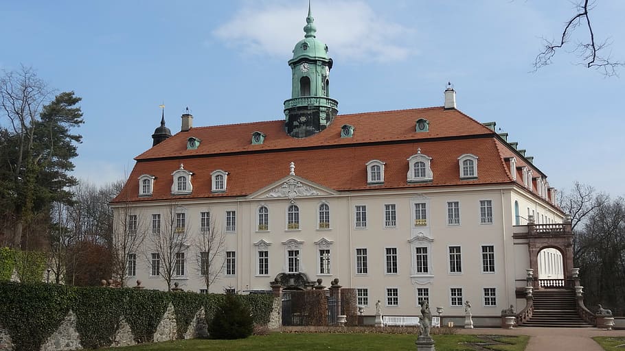 saxony, castle, lichtenwalde, mittelsachsen, building exterior HD wallpaper