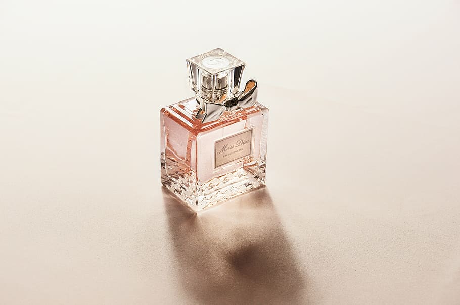 backlighting, Miss Dior, perfume, pink, product shot, studio shot, HD wallpaper