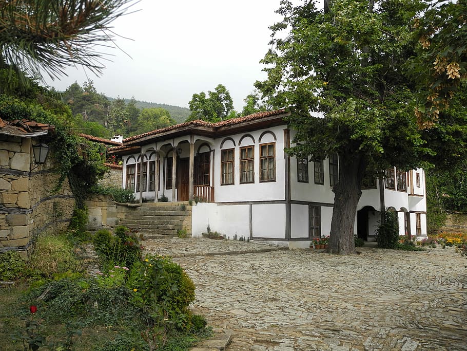 Home, White, Building, Architecture, bulgaria, house, history HD wallpaper