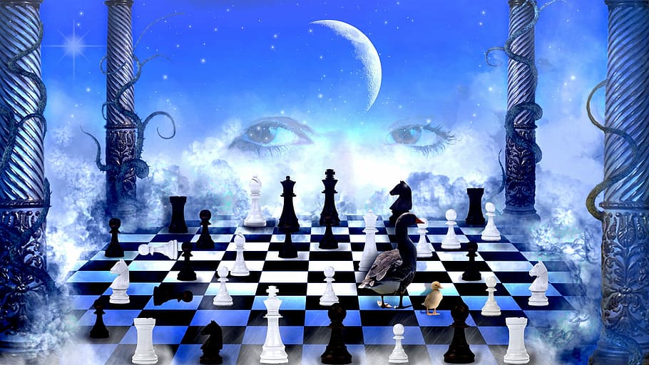 chess board background design - Shamudy