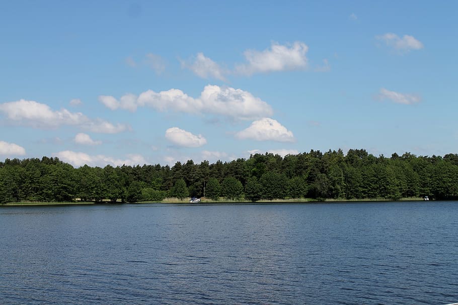 havelland, sun, view, relax, silent, clouds, water, summer HD wallpaper