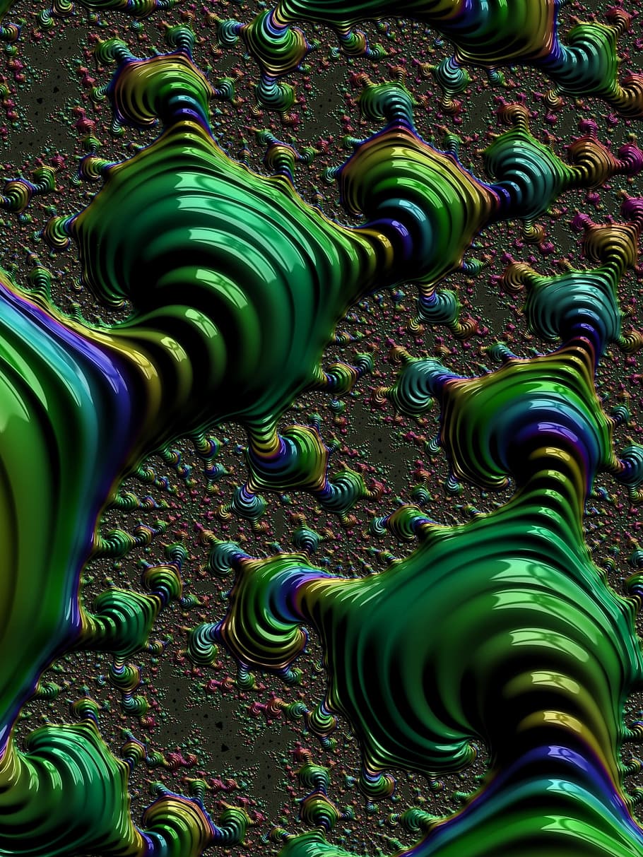 pattern, background, abstract, multi colored, green color, no people HD wallpaper